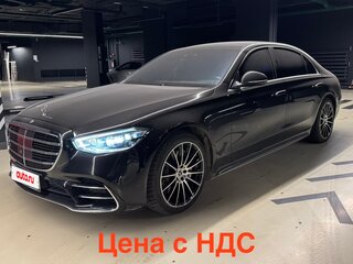 2021 Mercedes-Benz S-Класс 580 Long 4MATIC VII (W223), чёрный, 13900000 рублей, вид 1