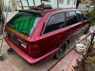 1993 BMW 5 серии 525d III (E34), красный, 150000 рублей, вид 2