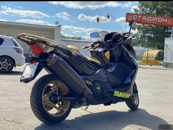 2008 Yamaha TMAX, чёрный, 450000 рублей - вид 8