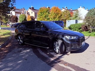 2022 Audi Q7 55 TFSI II (4M) Рестайлинг, чёрный, 7300000 рублей, вид 1