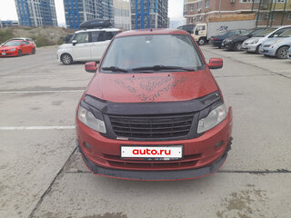 2013 Lada (ВАЗ) Granta I, красный, 490000 рублей, вид 1