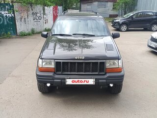 1998 Jeep Grand Cherokee I (ZJ) Рестайлинг, чёрный, 1200000 рублей, вид 1