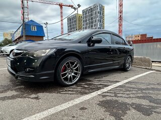 2007 Honda Civic VIII, чёрный, 740000 рублей, вид 5
