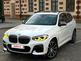 2021 BMW X3 M40i III (G01), белый, 3950000 рублей, вид 1