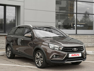 2017 Lada (ВАЗ) Vesta SW Cross I, коричневый, 817000 рублей, вид 2