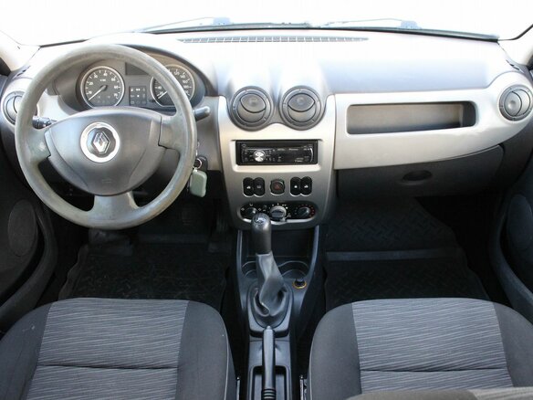 2010 Renault Logan I Рестайлинг, чёрный, 359000 рублей - вид 6