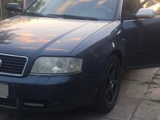 2002 Audi A6 II (C5) Рестайлинг, синий, 350000 рублей, вид 2