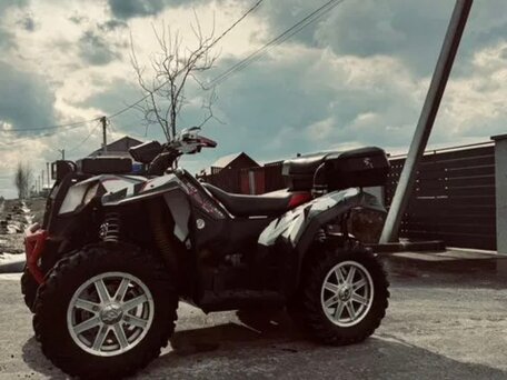 2012 Polaris Scrambler 850, красный, 650000 рублей, вид 3