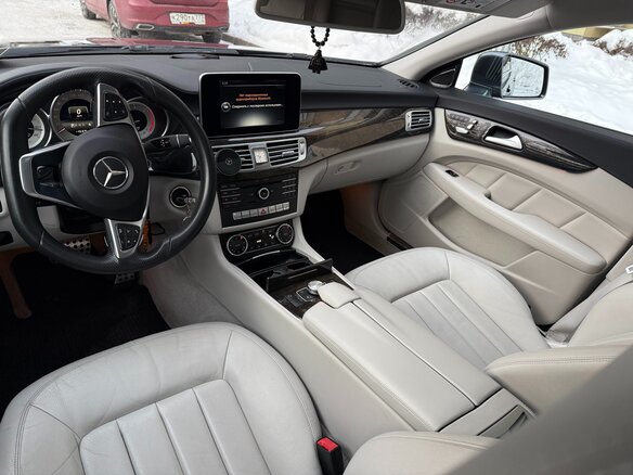 2014 Mercedes-Benz CLS 250 BlueTEC II (C218) Рестайлинг, серый - вид 15