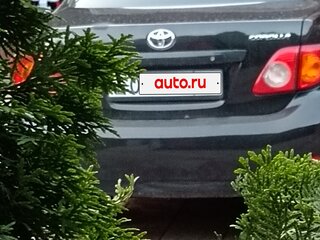 2008 Toyota Corolla X (E140, E150), чёрный, 650000 рублей, вид 1