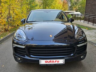 2016 Porsche Cayenne Diesel II Рестайлинг (958), синий, 5490000 рублей, вид 1