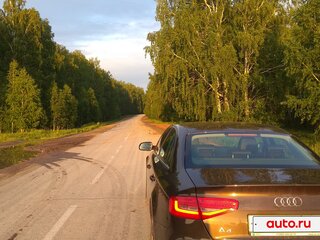 2014 Audi A4 IV (B8) Рестайлинг, коричневый, 1450000 рублей, вид 3