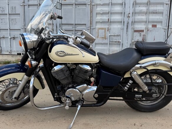 2001 Honda Shadow 750, синий, 399000 рублей - вид 1