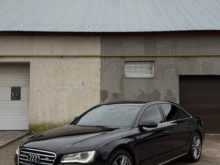 2012 Audi A8 Long III (D4), чёрный, 1350000 рублей, вид 1