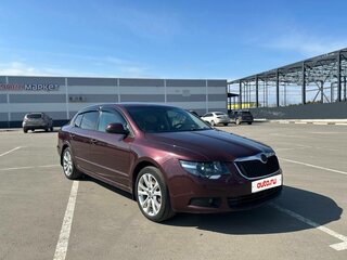 2010 Skoda Superb II, пурпурный, 670000 рублей, вид 5