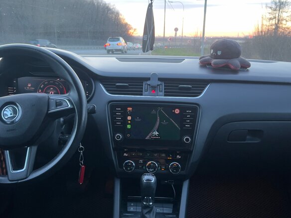 2019 Skoda Octavia III (A7) Рестайлинг, зелёный, 1650000 рублей - вид 10