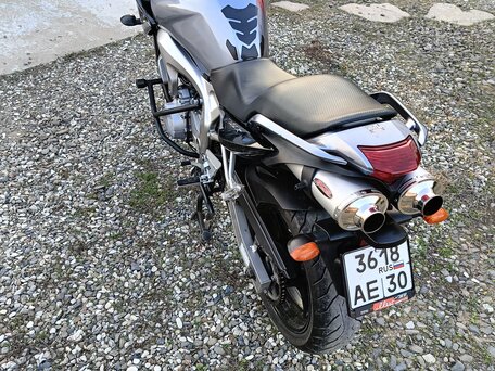 2007 Yamaha FZS600 Fazer, серый, 500000 рублей, вид 4