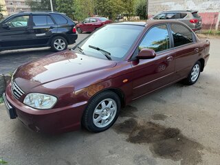 2008 Kia Spectra I Рестайлинг 2, красный, 430000 рублей, вид 3