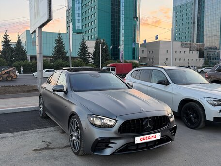 2021 Mercedes-Benz E-Класс AMG 53 AMG V (W213) Рестайлинг, серый, 7990000 рублей, вид 2