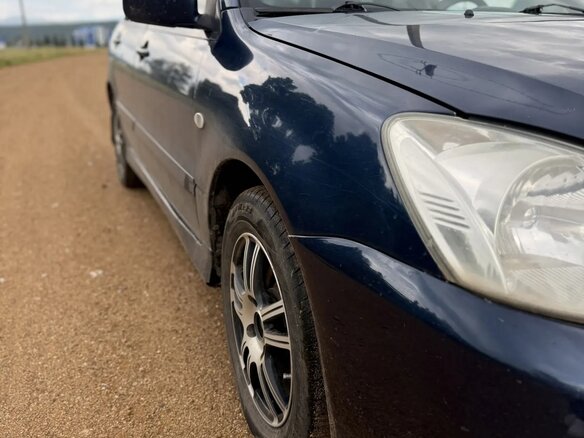 2006 Mitsubishi Lancer IX Рестайлинг, синий, 310000 рублей - вид 5