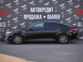 2019 Kia Optima IV Рестайлинг, чёрный, 1629000 рублей, вид 4