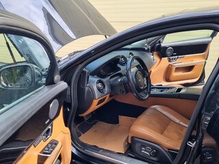 2015 Jaguar XJ Long IV (X351), чёрный, 1800000 рублей, вид 2