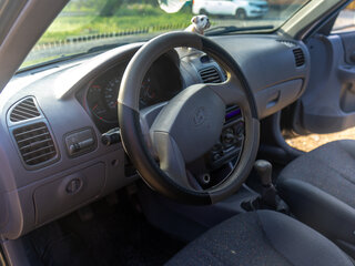 2008 Hyundai Accent ТагАЗ II, серый, 470000 рублей, вид 5