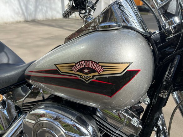 2007 Harley-Davidson Fat Boy, серебристый, 775000 рублей - вид 6