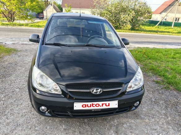 2010 Hyundai Getz I Рестайлинг, чёрный, 470000 рублей - вид 3