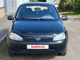 2010 Lada (ВАЗ) Kalina I, чёрный, 220000 рублей, вид 1