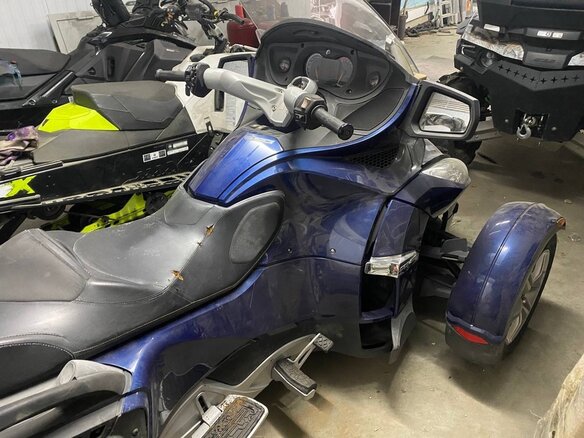 2010 BRP Can-Am Spyder, синий, 1600000 рублей - вид 4