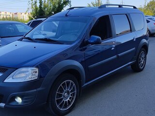 2016 Lada (ВАЗ) Largus Cross I, синий, 1030000 рублей, вид 2