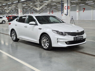 2017 Kia Optima IV, белый, 1520000 рублей, вид 3