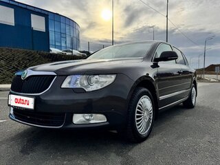 2009 Skoda Superb DSG II, коричневый, 800000 рублей, вид 4