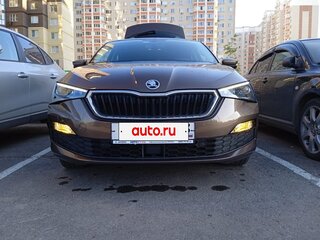 2021 Skoda Rapid II, коричневый, 1900000 рублей, вид 4