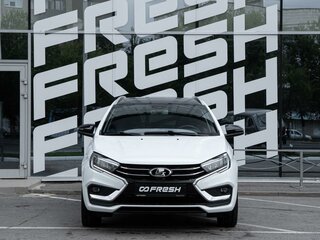 2024 Lada (ВАЗ) Vesta SW I Рестайлинг (NG), белый, 1550000 рублей, вид 3