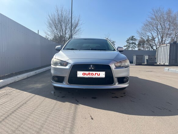2011 Mitsubishi Lancer X Рестайлинг, серебристый, 830000 рублей