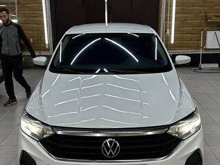 2021 Volkswagen Polo VI, белый, 1250000 рублей, вид 2