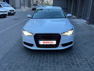 2014 Audi A6 IV (C7), белый, 1650000 рублей, вид 3