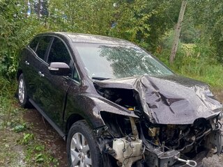 2008 Mazda CX-7 I, пурпурный, 210000 рублей, вид 3