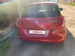 2010 Suzuki Swift IV, красный, 694000 рублей, вид 4