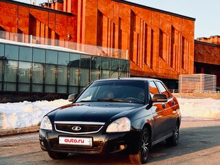 2012 Lada (ВАЗ) Priora I, чёрный, 350000 рублей, вид 5
