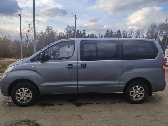 2008 Hyundai Grand Starex I, синий - вид 2