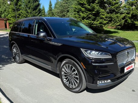 2021 Lincoln Aviator II, чёрный, 5150000 рублей, вид 4