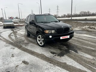 2004 BMW X5 3.0i I (E53) Рестайлинг, чёрный, 950000 рублей, вид 4