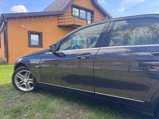 2008 Mercedes-Benz C-Класс 280 III (W204), чёрный, 1200000 рублей, вид 5