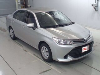 2015 Toyota Corolla Axio XI (E160, E170, E180), серебристый, 1296000 рублей, вид 1