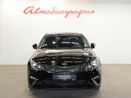 2019 Kia Optima IV Рестайлинг, чёрный, 1600000 рублей, вид 2