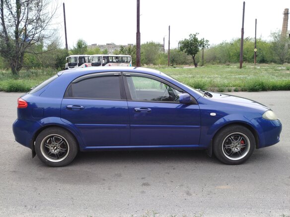 2006 Chevrolet Lacetti I, синий, 370000 рублей - вид 3