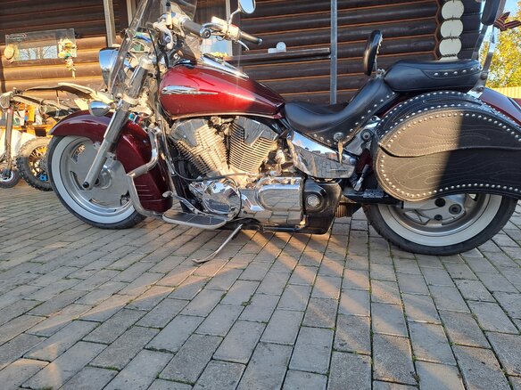 2006 Honda VTX 1300, красный, 700000 рублей - вид 7
